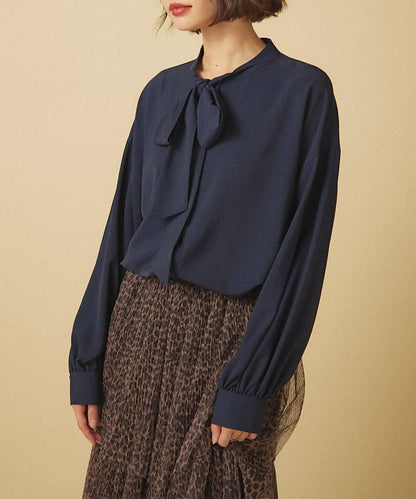 【nane】蝴蝶結領襯衫