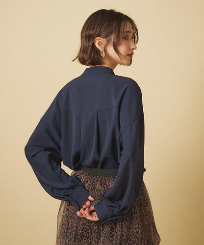 【nane】蝴蝶結領襯衫