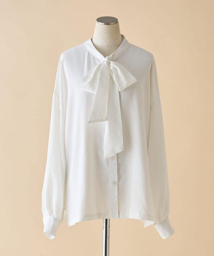 【nane】蝴蝶結領襯衫