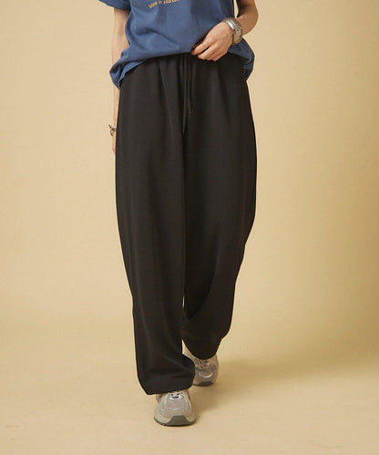 【nane】針織休閒寬鬆長褲