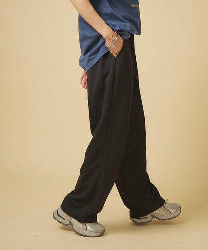 【nane】針織休閒寬鬆長褲