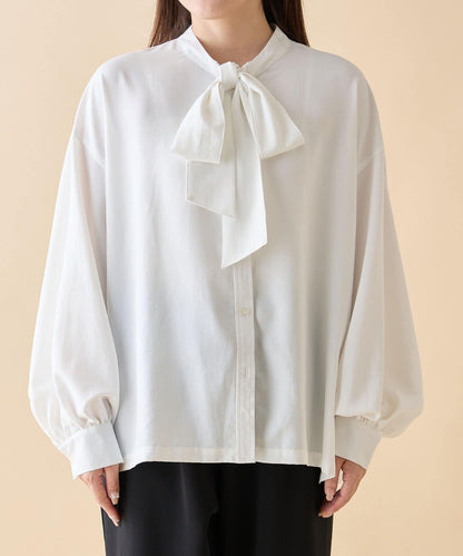 【nane】蝴蝶結領襯衫