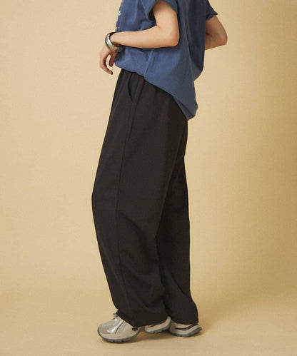 【nane】針織休閒寬鬆長褲