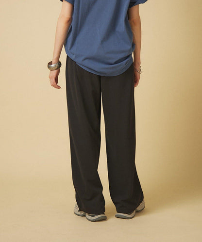 【nane】針織休閒寬鬆長褲