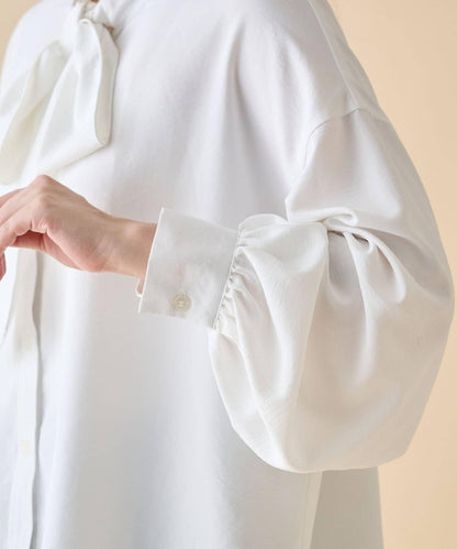 【nane】蝴蝶結領襯衫