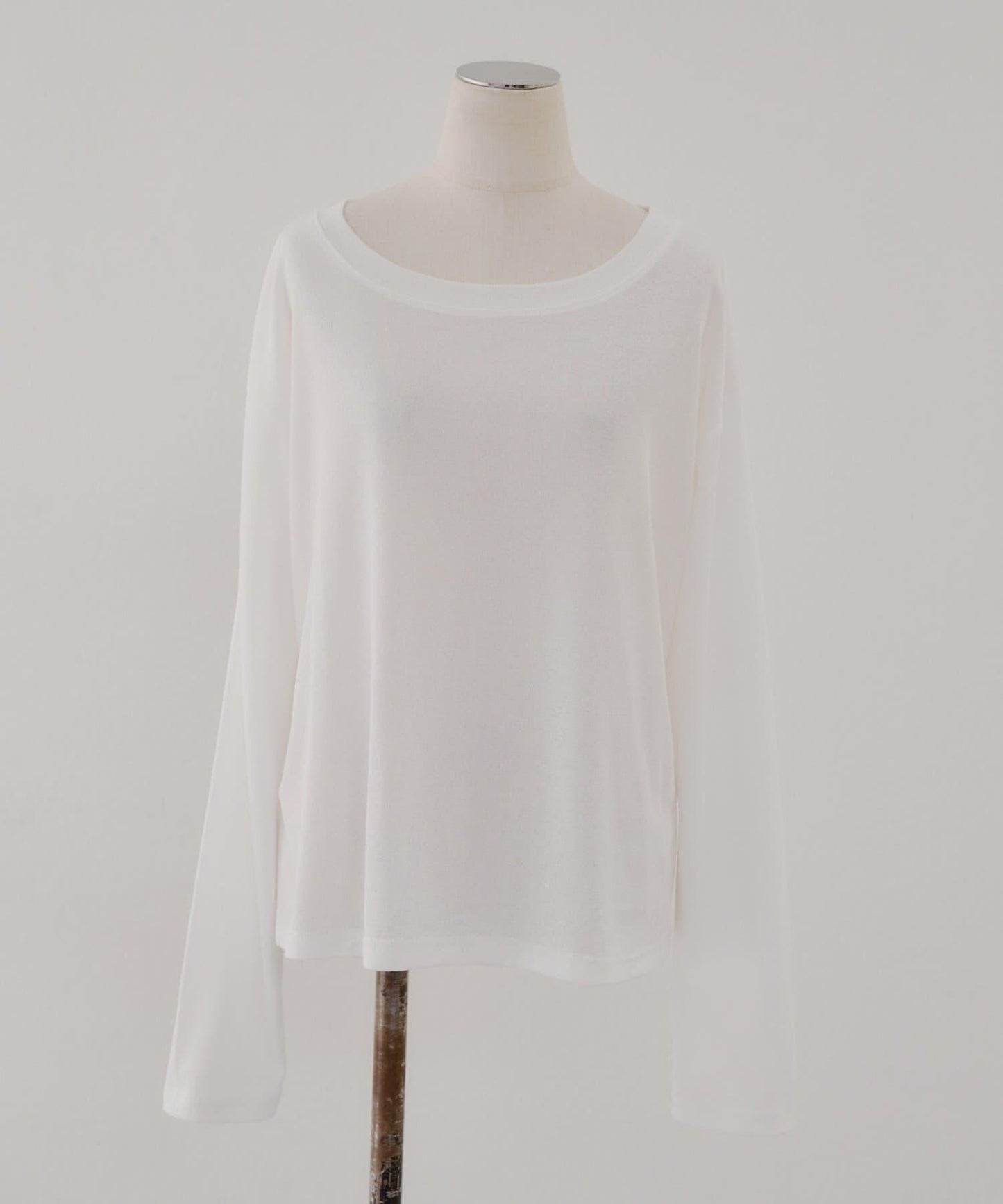 也適合疊穿！透視長袖T恤