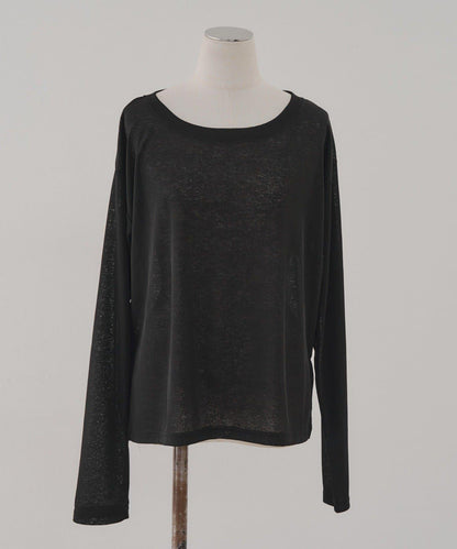 也適合疊穿！透視長袖T恤