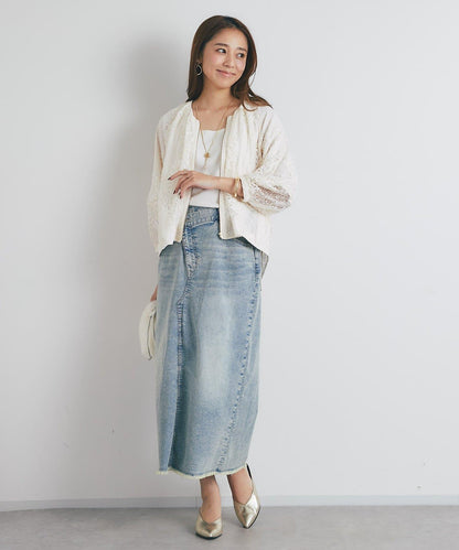 大人感蕾絲夾克
