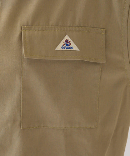 【GEVACO】寬鬆版型半袖工裝襯衫