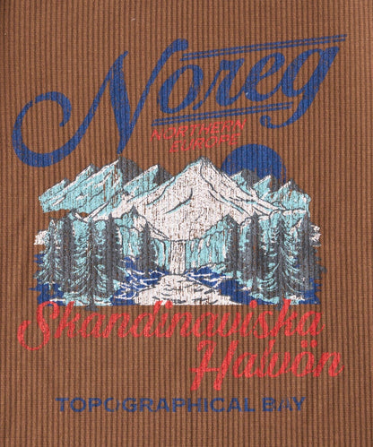 【KIDS】【平價】印花羅紋長袖T恤