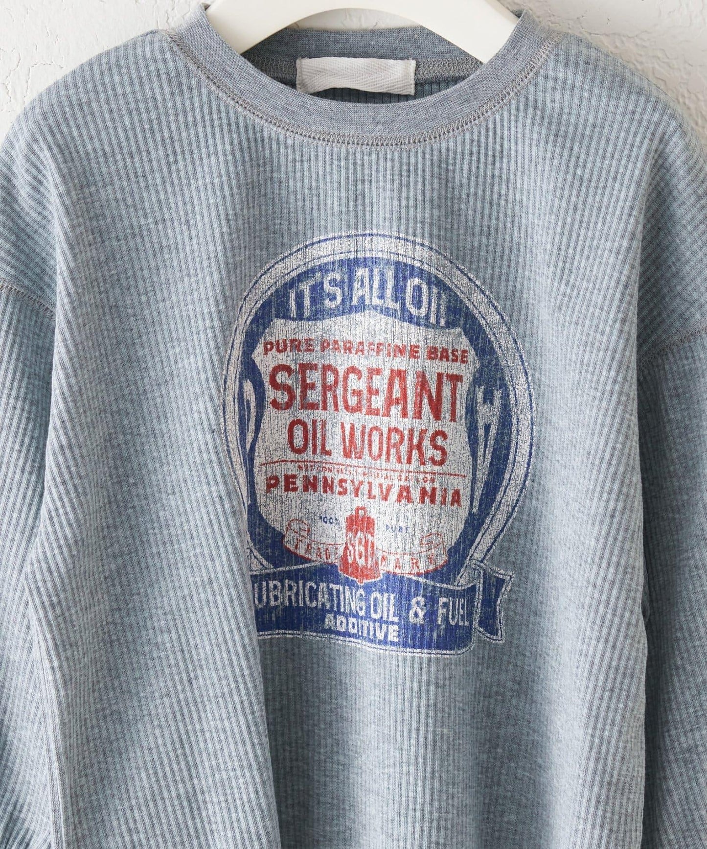 【KIDS】【平價】印花羅紋長袖T恤