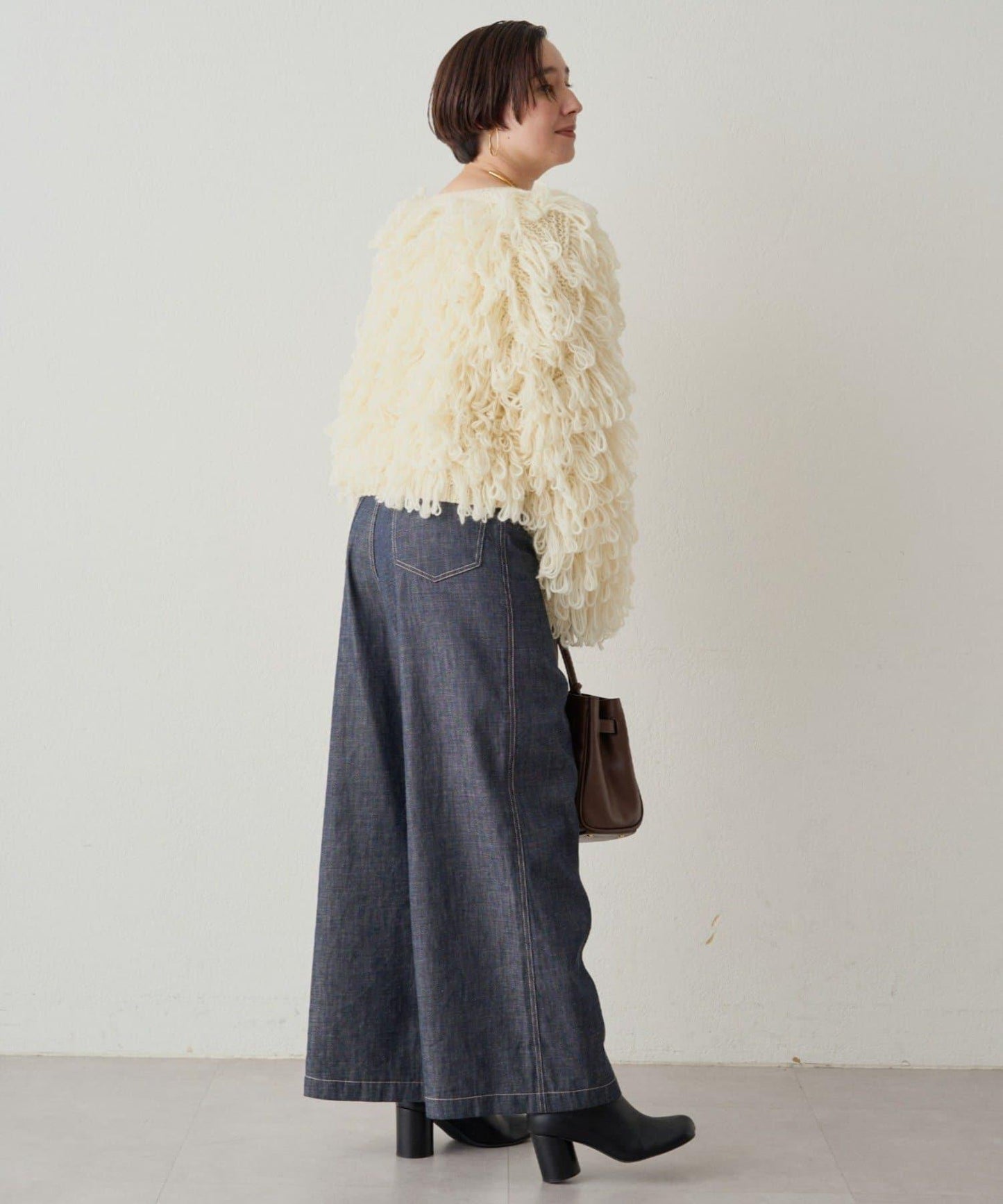 【Loungedress】流蘇針織大衣