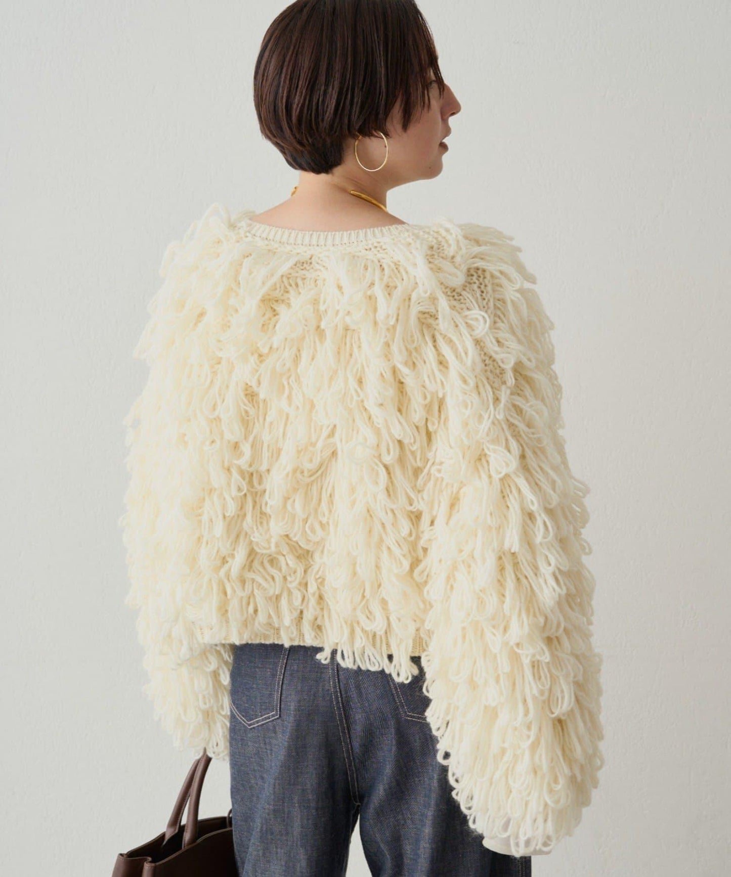 【Loungedress】流蘇針織大衣