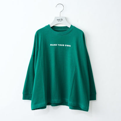 【Penfield】KIDS防汙蓄光標誌寬鬆長袖T恤