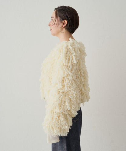 【Loungedress】流蘇針織大衣