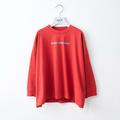 【Penfield】KIDS防汙蓄光標誌寬鬆長袖T恤