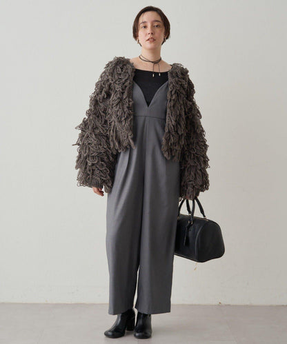 【Loungedress】流蘇針織大衣