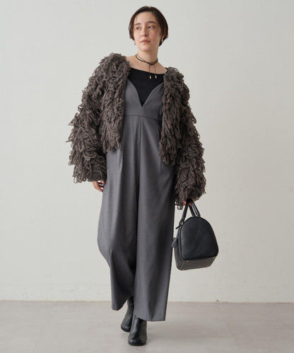 【Loungedress】流蘇針織大衣