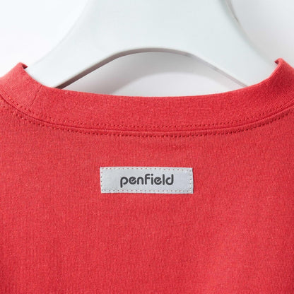 【Penfield】KIDS防汙蓄光標誌寬鬆長袖T恤