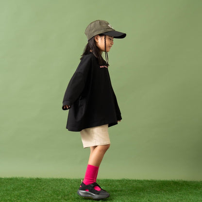 【Penfield】KIDS防汙蓄光標誌寬鬆長袖T恤