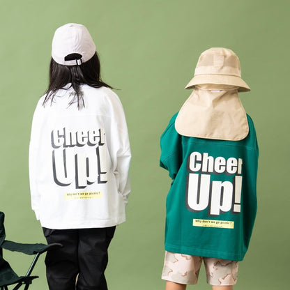 【Penfield】KIDS防汙蓄光標誌寬鬆長袖T恤