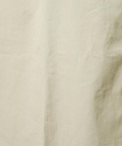 印度棉斜紋褶皺泡泡袖襯衫