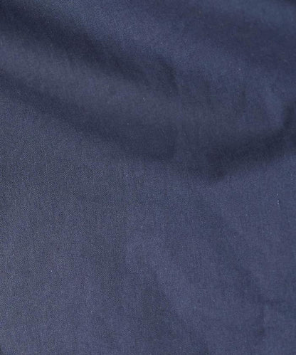 印度棉斜紋褶皺泡泡袖襯衫