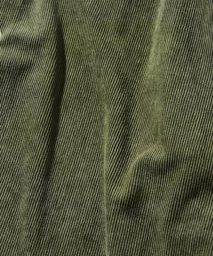 寬鬆版型燈芯絨常規領襯衫