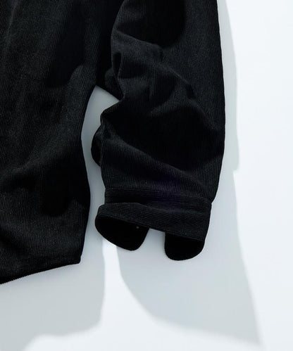 寬鬆版型燈芯絨常規領襯衫