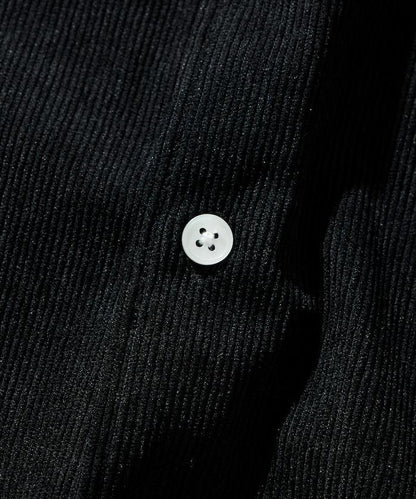 寬鬆版型燈芯絨常規領襯衫