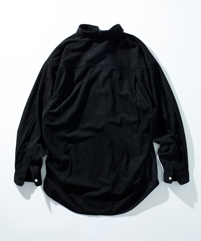 寬鬆版型燈芯絨常規領襯衫