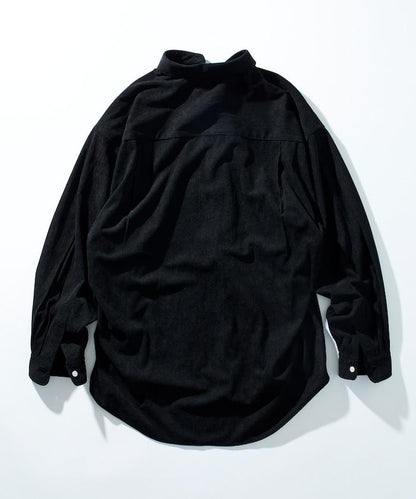 寬鬆版型燈芯絨常規領襯衫