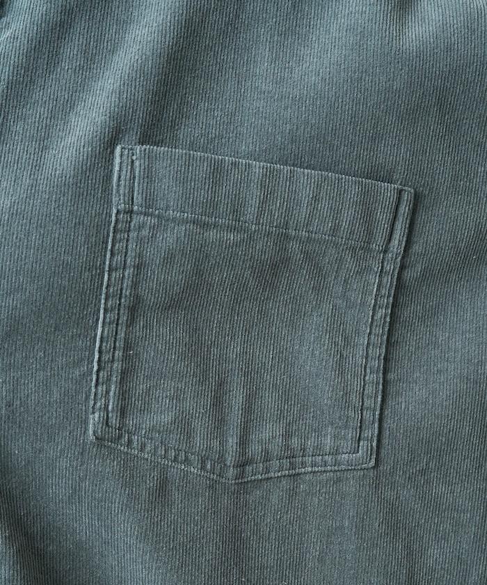 燈芯絨寬鬆襯衫