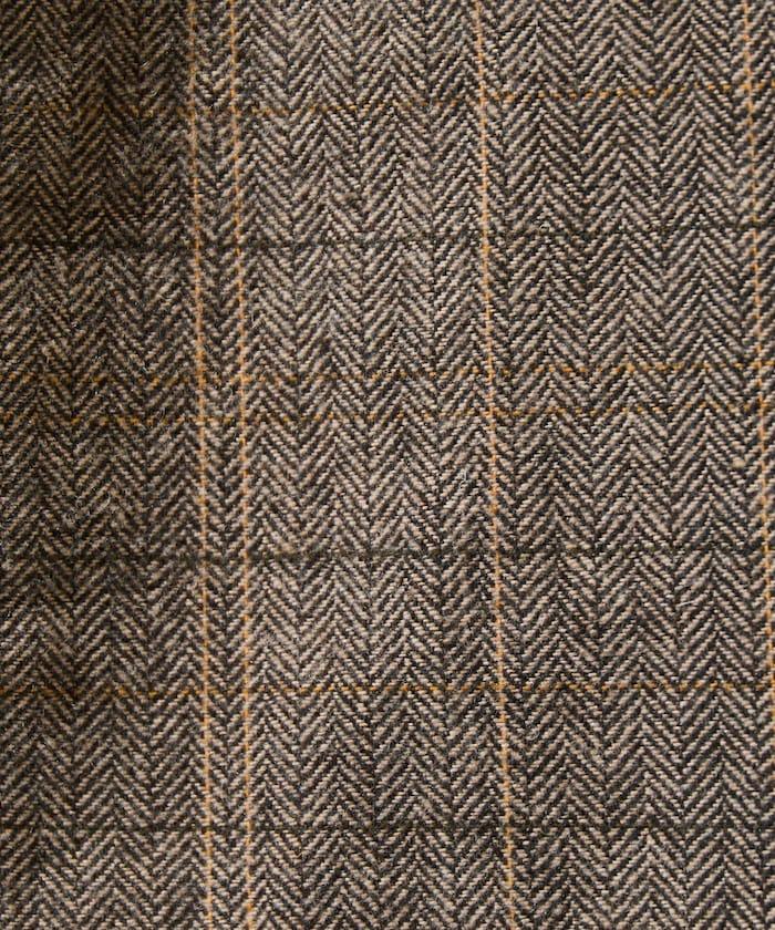 人字紋格子長褲（可搭配套裝）