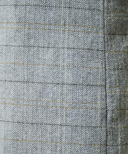 人字紋格子西裝外套（可搭配套裝）