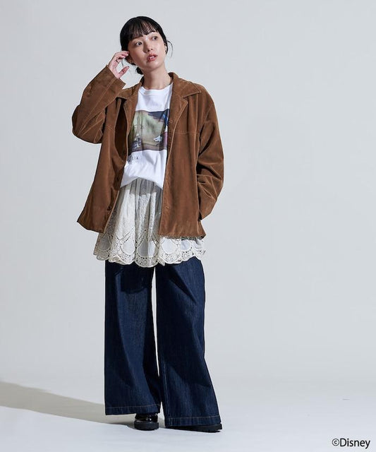 仿麂皮質感夾克