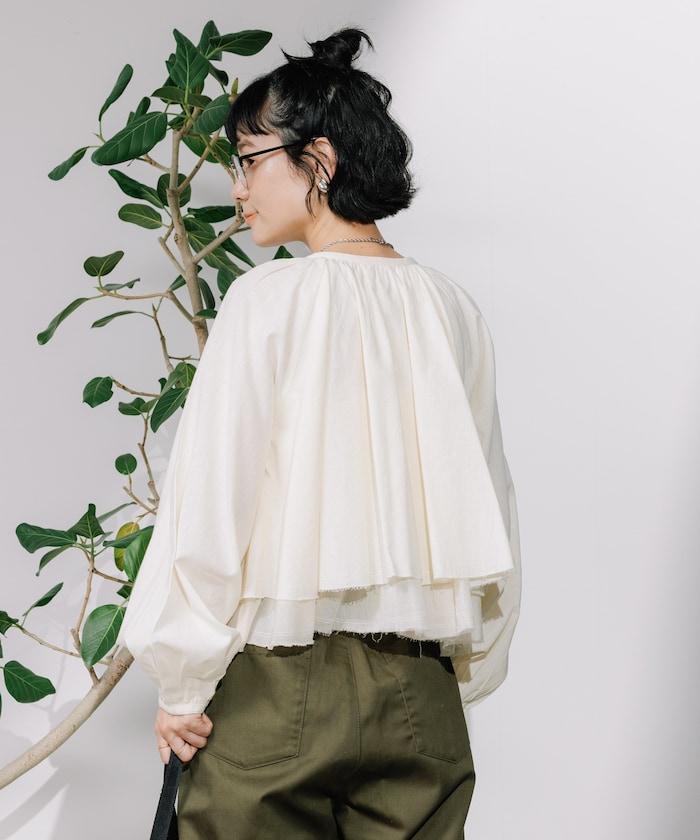 印度風層疊寬鬆襯衫