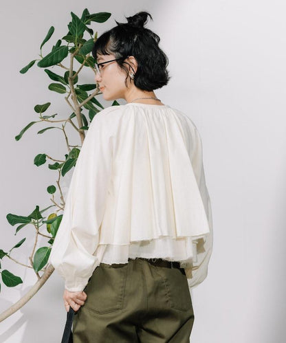 印度風層疊寬鬆襯衫