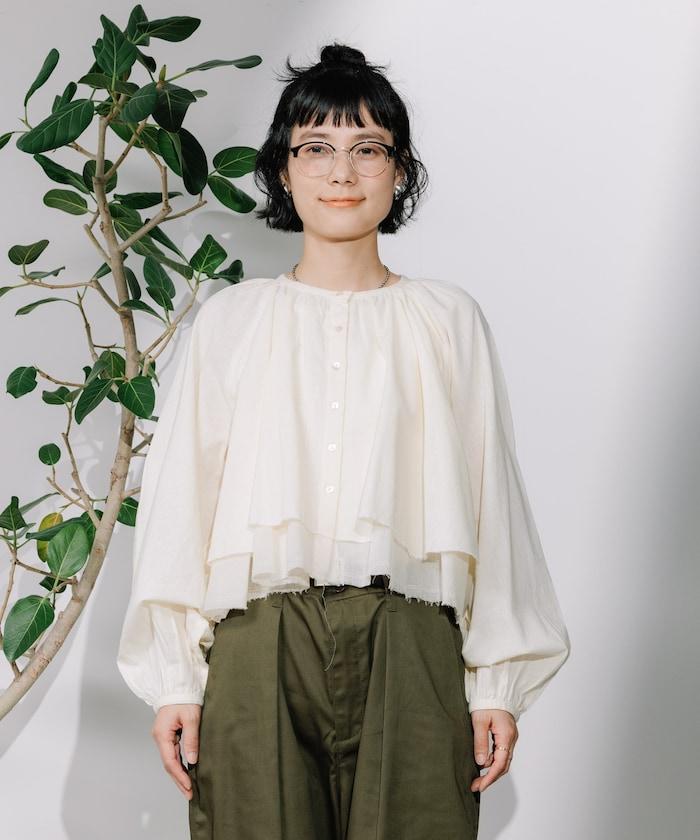 印度風層疊寬鬆襯衫