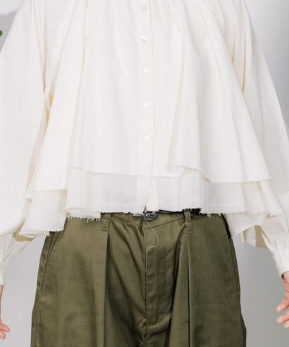 印度風層疊寬鬆襯衫