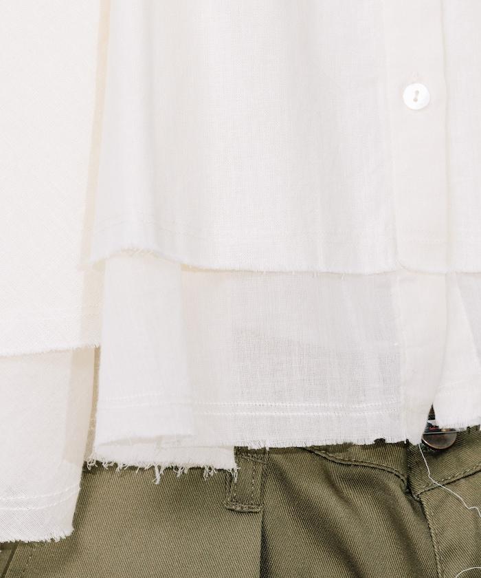 印度風層疊寬鬆襯衫