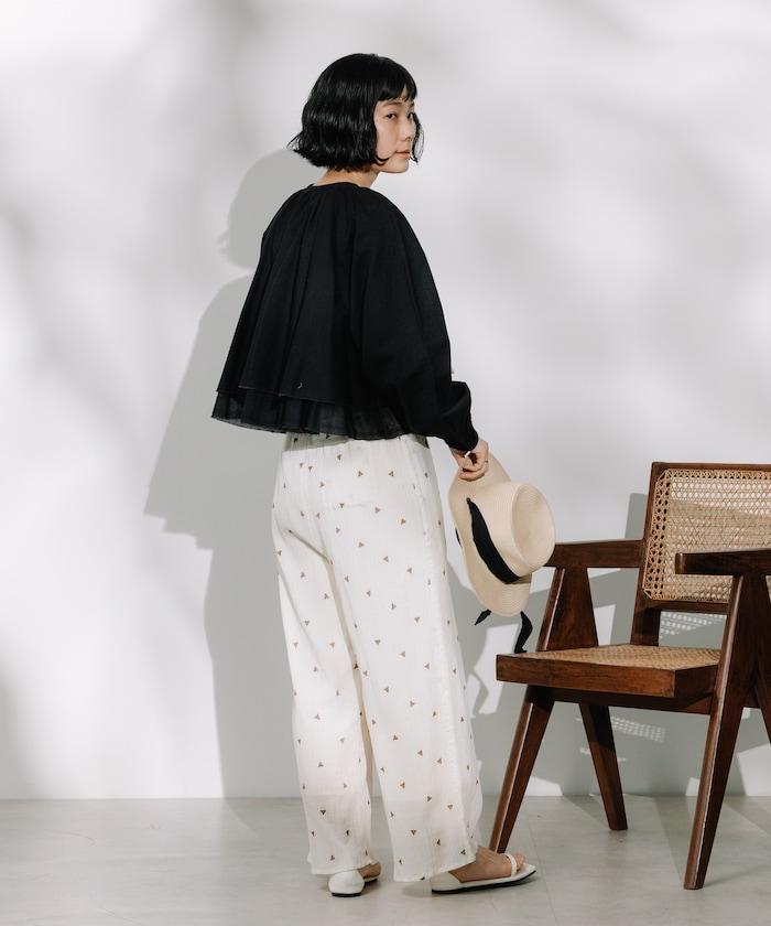 印度風層疊寬鬆襯衫