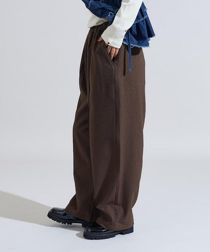 LANATEC 弧形休閒長褲＜可搭配套裝＞