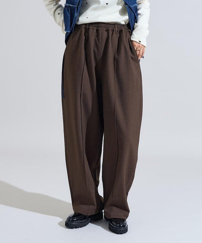 LANATEC 弧形休閒長褲＜可搭配套裝＞