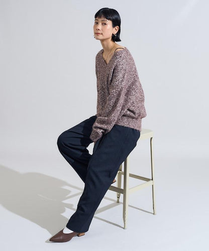 LANATEC 弧形休閒長褲＜可搭配套裝＞