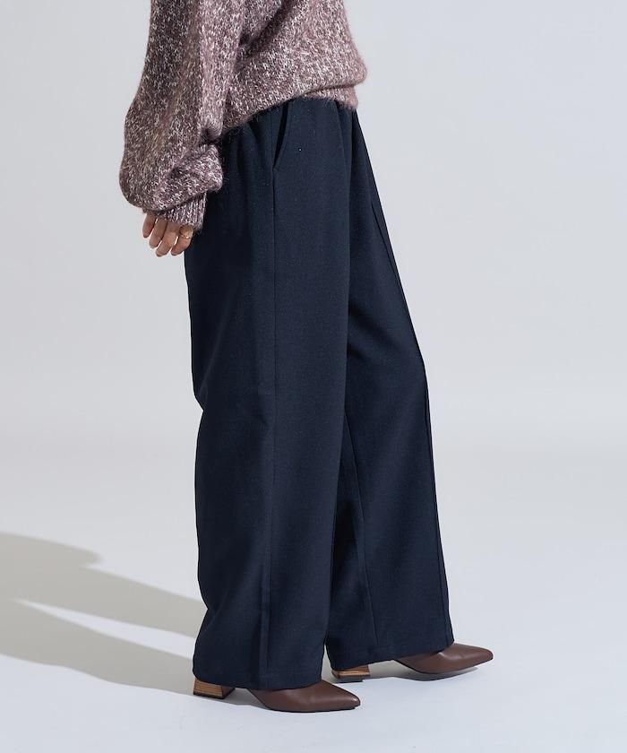 LANATEC 弧形休閒長褲＜可搭配套裝＞