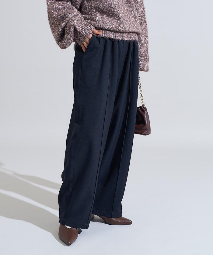 LANATEC 弧形休閒長褲＜可搭配套裝＞