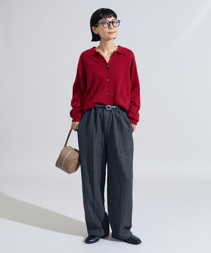 LANATEC 弧形休閒長褲＜可搭配套裝＞