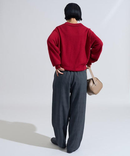 LANATEC 弧形休閒長褲＜可搭配套裝＞