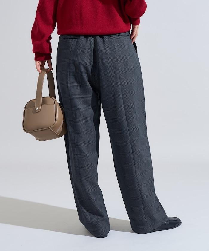 LANATEC 弧形休閒長褲＜可搭配套裝＞